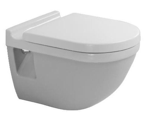 Подвесной унитаз Duravit Starck 3 36*54 с полочкой с крышкой-сиденьем микролифт