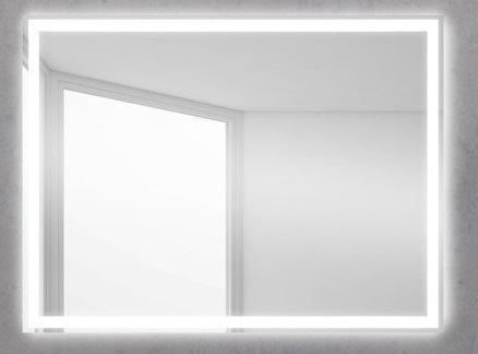 Зеркало BelBagno SPC-GRT-1000-600-LED-BTN 100*60 с Led подсветкой кнопочный выключатель