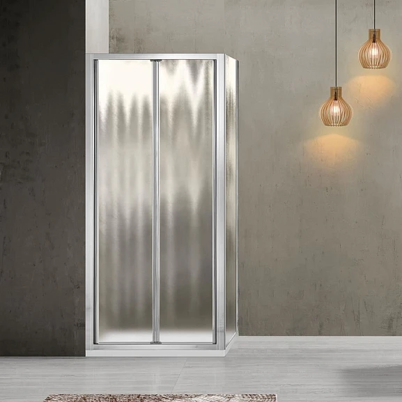 Душевой уголок Vincea Garda VSR 90*80*205 стекло шиншилла с поддоном TRAY-A-AH-90/80-15-W