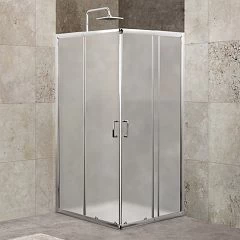 Душевой уголок BelBagno UNIQUE-A-2-85/100-M-Cr 85-100*85-100*190 без поддона