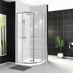 Душевой уголок BelBagno UNO-195-RH-2-120/90-C-Cr 120*90*195 L/R без поддона