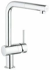 Смеситель Grohe Minta 32168000 для кухни выдвижной излив