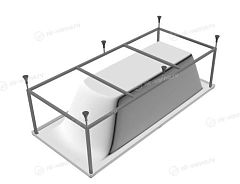 Каркас Relisan Elvira 160х75 (приобретается в комплекте с ванной)