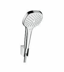 Душевая лейка Hansgrohe Croma Select E Vario 26425400 с держателем и шлангом 125см хром