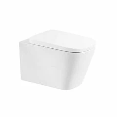 Подвесной унитаз BelBagno Albano BB120CHR 36,5*49,5 безободковый