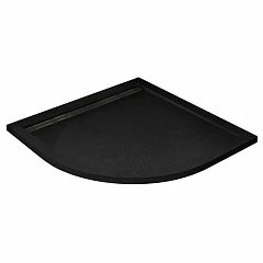 Душевой поддон Cezares TRAY-AS-R 90*90*3 черный матовый