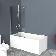 Душевая шторка на ванну BelBagno UNO-V-1-90/150-C-Cr 90*150 L/R