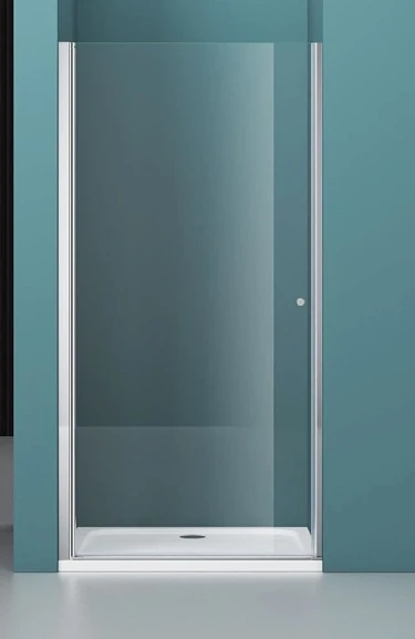 Душевая дверь в нишу BelBagno ETNA-B-1-90-C-Cr-90 90*195 L/R (магниты 90°, дверь открывается внутрь и наружу) без поддона