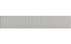 Бордюр Kerama Marazzi Левада LSB002 7*40 серый светлый глянцевый