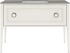 Тумба Kerama Marazzi Plaza Classic Neo 120 белая, 1 ящик