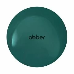 Накладка на слив для раковины ABBER AC0014MBG темно-зеленая, керамика