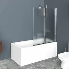 Душевая шторка на ванну BelBagno UNO-V-2-90/150-P-Cr-R 90*150 R