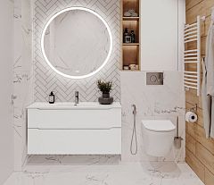 Комплект мебели BelBagno Etna-H60 120 Bianco Lucido