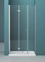 Душевая дверь в нишу BelBagno ALBANO-BS-13-80+80-C-Cr 160*195 L/R без поддона