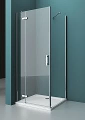 Душевой уголок BelBagno KRAFT-AH-12-90/80-C-Cr-L 90*80*195 без поддона