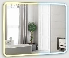 Зеркало Silver Mirrors Стив-ТХ 100*80 с Led-подсветкой сенсорный выключатель