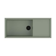 Кухонная мойка Omoikiri Sintesi 116*50 wind green с крылом