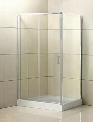 Душевой уголок BelBagno UNO-AH-1-120/80-C-Cr 120*80*200 L/R (с поддоном TRAY-BB-AH 120*80*15 L)