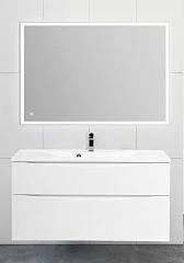 Комплект мебели BelBagno Marino-H60 110 Bianco Lucido