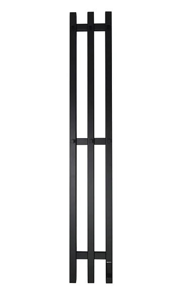 Электрический полотенцесушитель Grois Trio GR-128 П3 19*120 R черный матовый