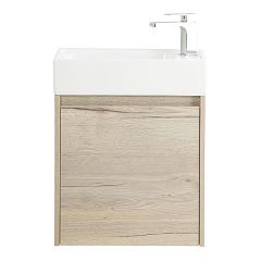 Тумба под раковину BelBagno Kraft Mini 50 Rovere Galifax Bianco R