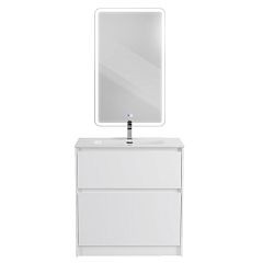 Комплект мебели BelBagno Kraft 80 напольный Bianco Opaco (раковина BB800ETL)