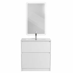 Комплект мебели BelBagno Kraft 80 напольный Bianco Opaco (раковина BB800ETL)