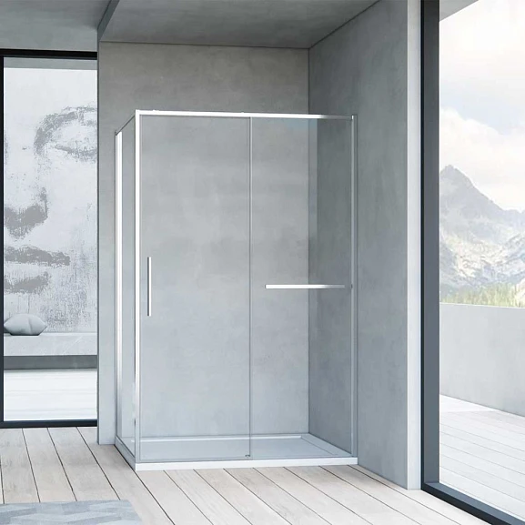 Душевой уголок Vincea Slim Soft 140*90*200 с доводчиком L/R без поддона