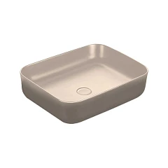 Накладная раковина Vincea VBS-105MC 50*39 капучино матовый Накладная раковина Vincea VBS-105MC 50*39 капучино матовый