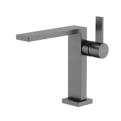 Смеситель Sancos Linn SC9019GG для раковины вороненая сталь Смеситель Sancos Linn SC9019GG для раковины вороненая сталь