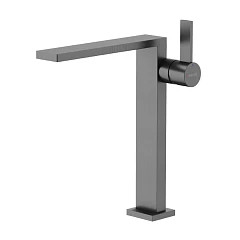 Смеситель Sancos Linn SC9020GG для раковины вороненая сталь Смеситель Sancos Linn SC9020GG для раковины вороненая сталь