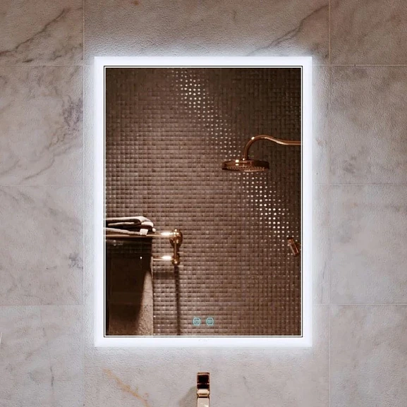 Зеркало Alavann Emma 50 с подсветкой и функцией антизапотевания