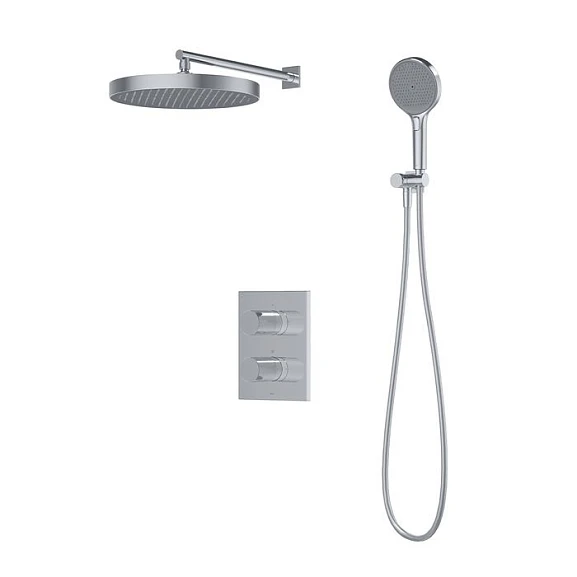 Душевой комплект Iddis Duna DUNSB0Ti67 с термостатом скрытый монтаж хром