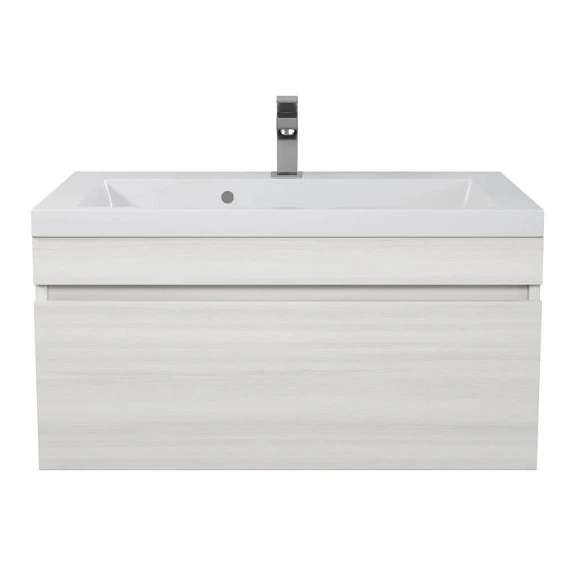 Тумба под раковину Uperwood Eva 75 Дуб Харбор Белый, подвесная