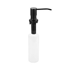 Дозатор Splenka S710.01.06 встраиваемый для кухонной мойки 350 ml черный матовый