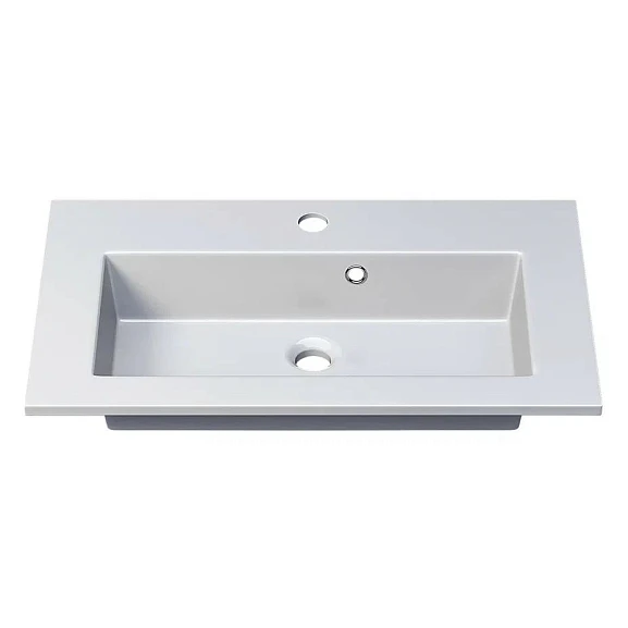 Встраиваемая раковина Uperwood Aurora 61*36 белая глянцевая