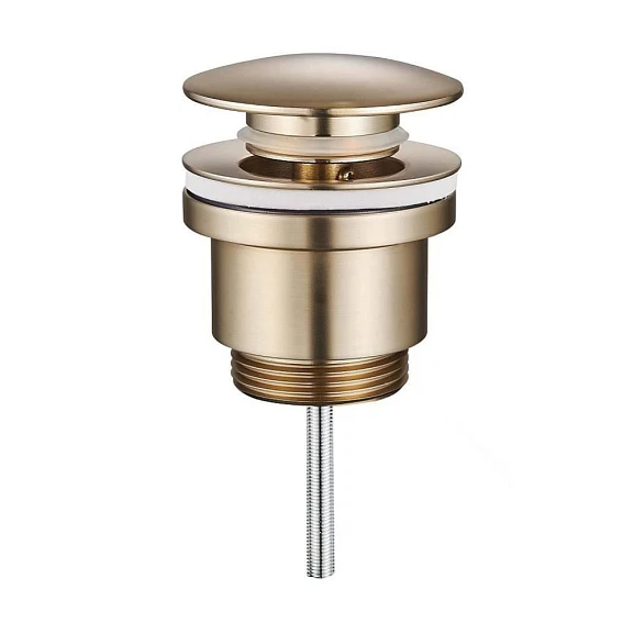 Донный клапан Raglo R600.01.03 1 1/4 без перелива золотой сатин