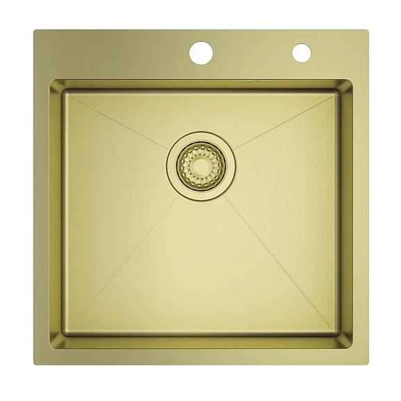 Кухонная мойка Raglo R700.5050.03 50*50 золотой сатин