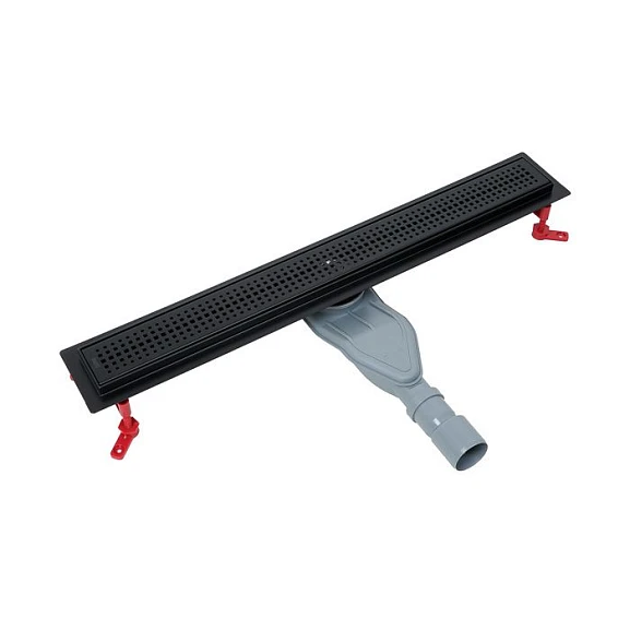 Душевой лоток Iddis Perfex 975B7BL20DZ 70 боковой выпуск черный матовый