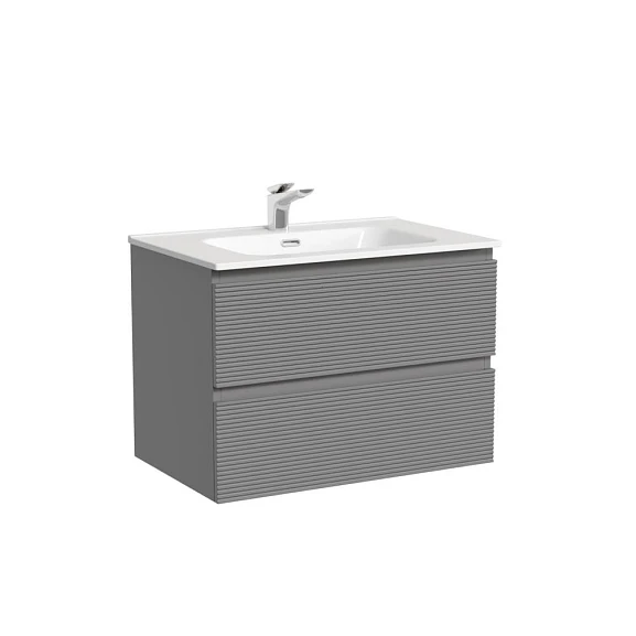 Тумба с раковиной Sancos Folk 70 Ergraut soft