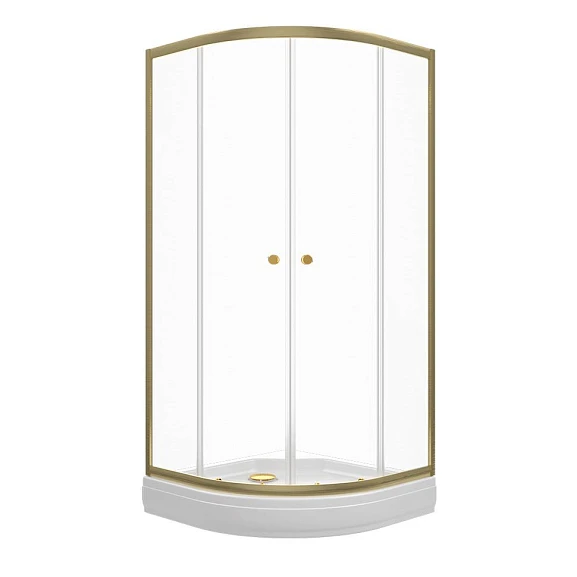 Душевое ограждение Triton Альфа-Голд 90*90*202 с поддоном
