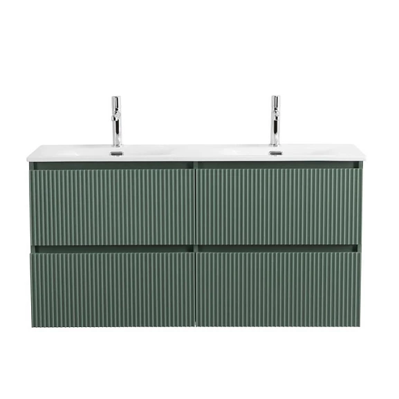 Тумба с раковиной BelBagno Uno 120 еловая матовая с четырьмя ящиками