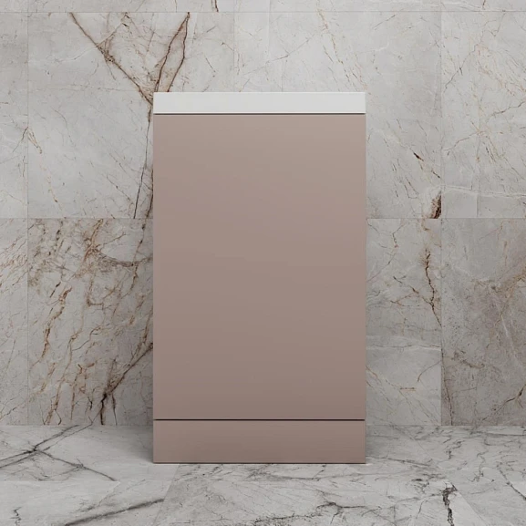 Тумба под раковину Style Line Моно 50 L/R санд пудровый