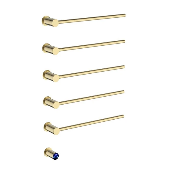 Электрический полотенцесушитель Terminus Аккорд П5 50*80 брашированное золото