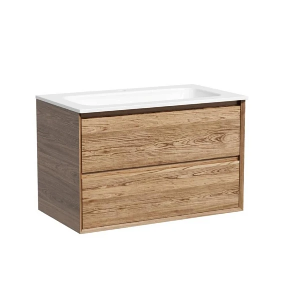 Тумба с раковиной Sancos Marmi 2.0 80 дуб чарльстон