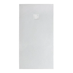 Душевой поддон BelBagno Uno 170*70*3,5 прямоугольный белый с сифоном и белой матовой декоративной накладкой