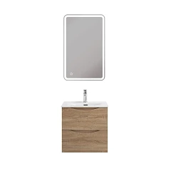 Комплект мебели BelBagno Marino-Cer-Mini 50 Rovere Bianco Комплект мебели BelBagno Marino-Cer-Mini 50 Rovere Bianco