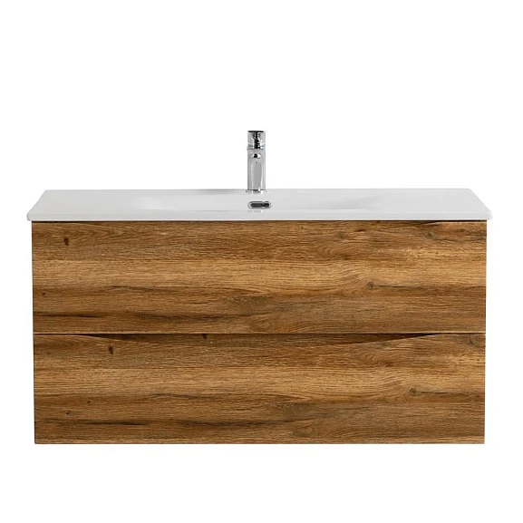 Тумба с раковиной BelBagno Marino-Cer-N 100 Rovere Rustico