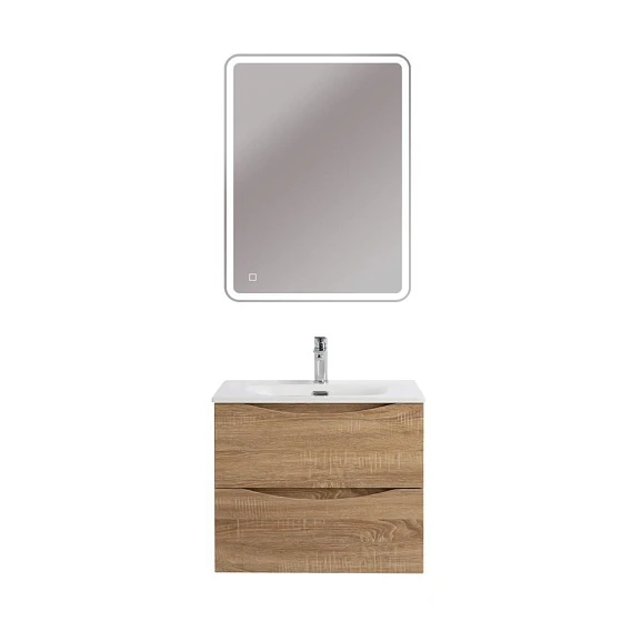 Комплект мебели BelBagno Marino-Cer-N 60 Rovere Bianco