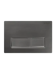 Клавиша смыва BelBagno BB-15R-GM оружейная сталь